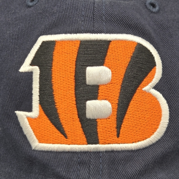Cincinnati Bengals '47 Brand Clean Up Super Bowl LVI Navy Blue Hat Adjustable - Picture 7 of 11